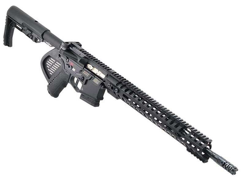 Rifles Long Guns Patriot Ordnance Factory 10+1 223Rem|5.56NATO POF 01165 REN PLUS DI CA      16 14M RAIL 556  BLK • Model: 10+1